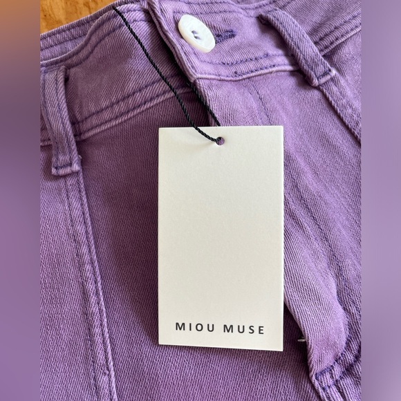 Miou Muse Straight Leg Denim - Picture 4 of 5